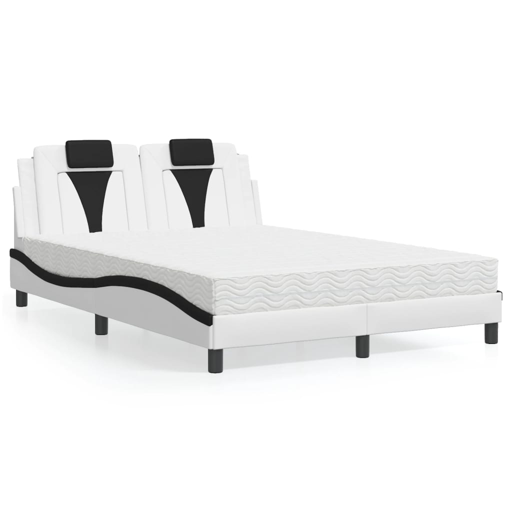 Bett Viana mit Matratze 120x200 cm Kunstleder