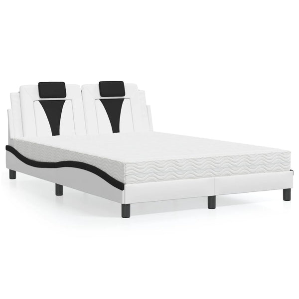 Bett Viana mit Matratze 120x200 cm Kunstleder