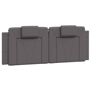 Bett Viana mit Matratze Grau 140x190 cm