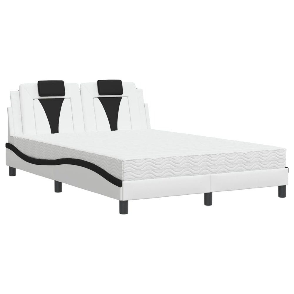 Bett Viana mit Matratze 140x190 cm Kunstleder