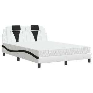 Bett Viana mit Matratze 140x190 cm Kunstleder