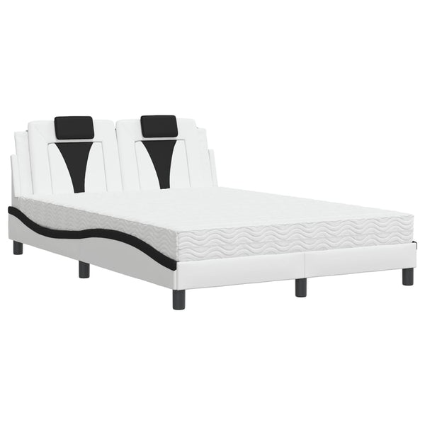 Bett Viana mit Matratze 140x190 cm Kunstleder