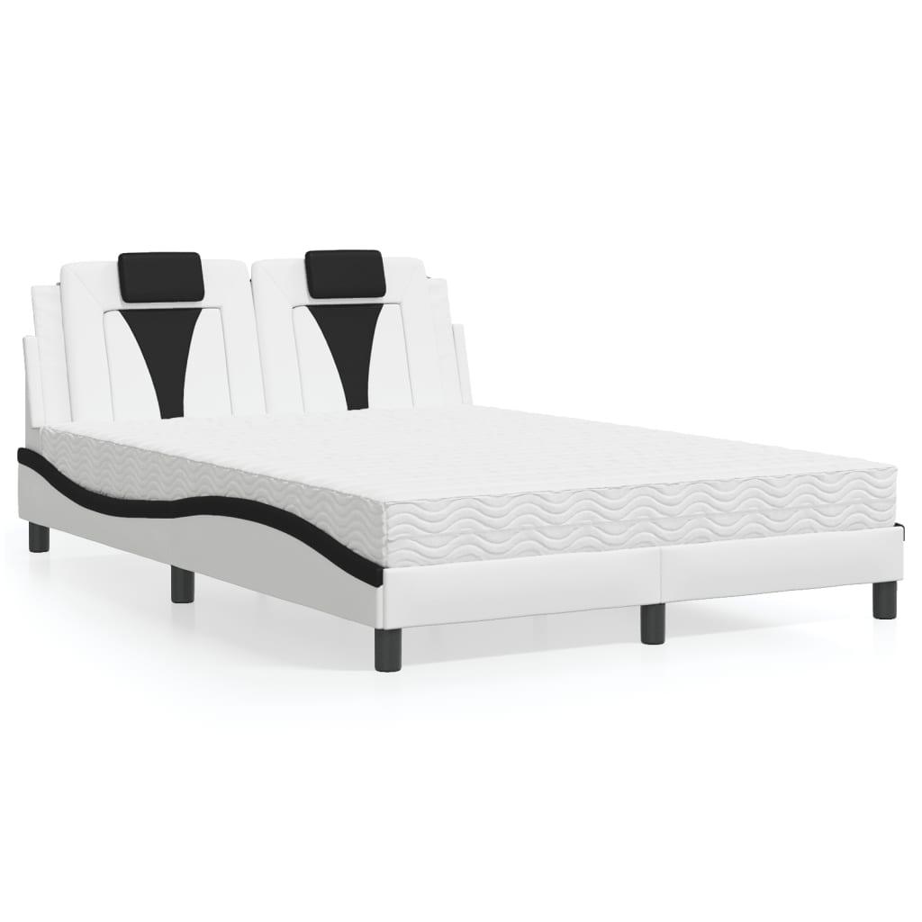 Bett Viana mit Matratze 140x190 cm Kunstleder