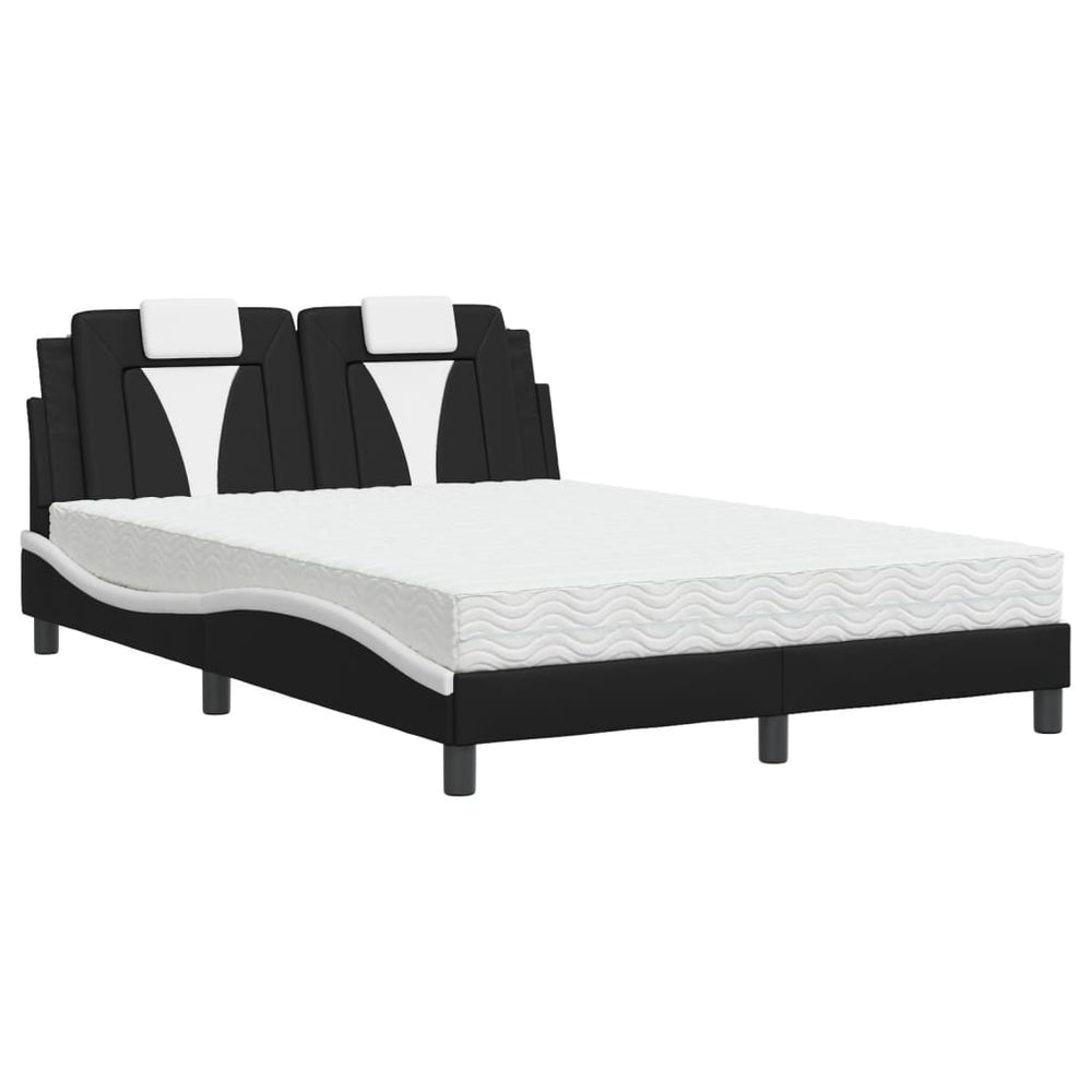 Bett Viana mit Matratze 140x200 cm Kunstleder