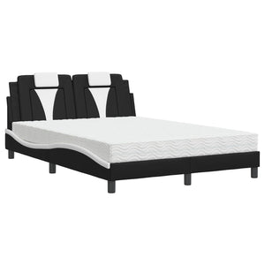 Bett Viana mit Matratze 140x200 cm Kunstleder