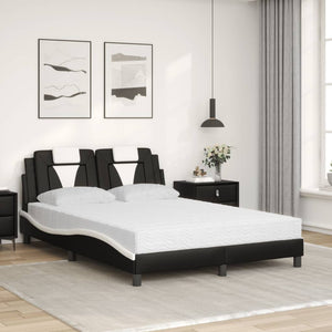 Bett Viana mit Matratze 140x200 cm Kunstleder