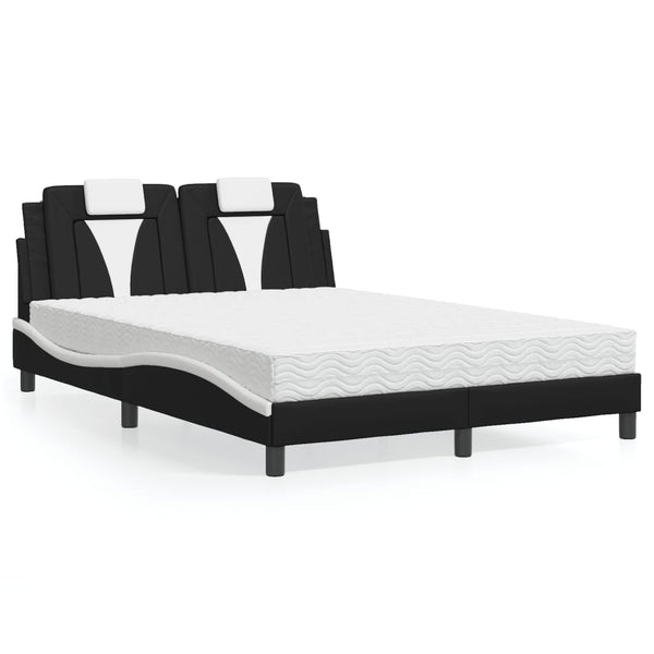 Bett Viana mit Matratze 140x200 cm Kunstleder
