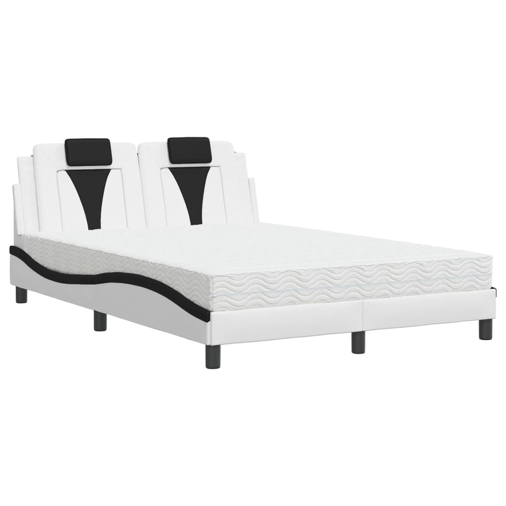 Bett Viana mit Matratze 140x200 cm Kunstleder