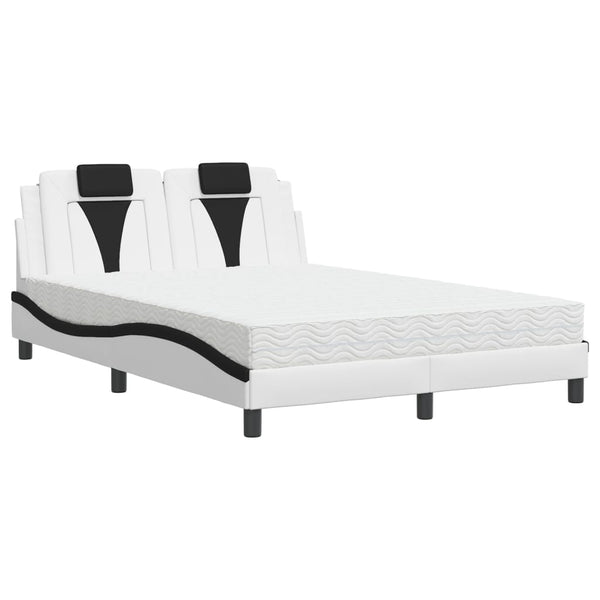 Bett Viana mit Matratze 140x200 cm Kunstleder