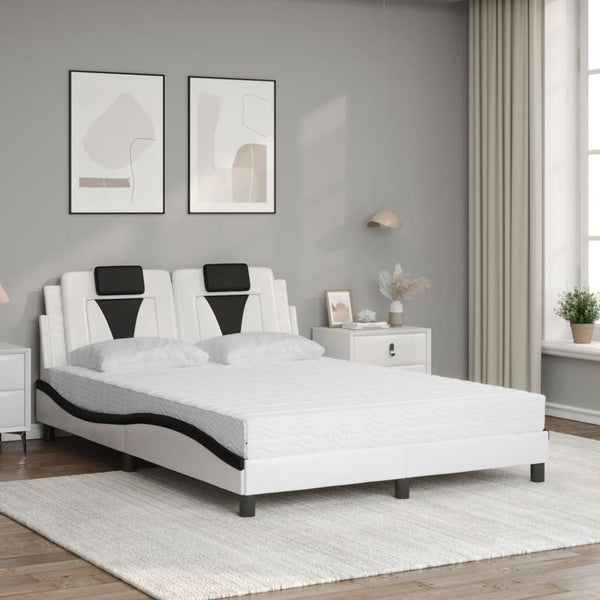 Bett Viana mit Matratze 140x200 cm Kunstleder