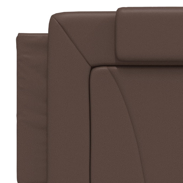 Bett Viana mit Matratze Braun 160x200 cm