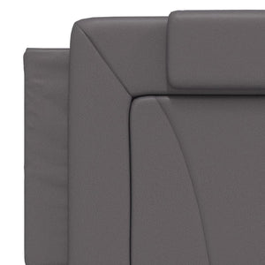 Bett Viana mit Matratze Grau 160x200 cm