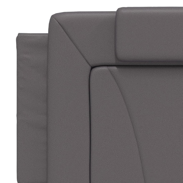 Bett Viana mit Matratze Grau 160x200 cm