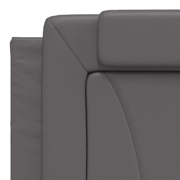 Bett Viana mit Matratze Grau 180x200 cm