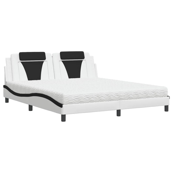 Bett Viana mit Matratze 180x200 cm Kunstleder