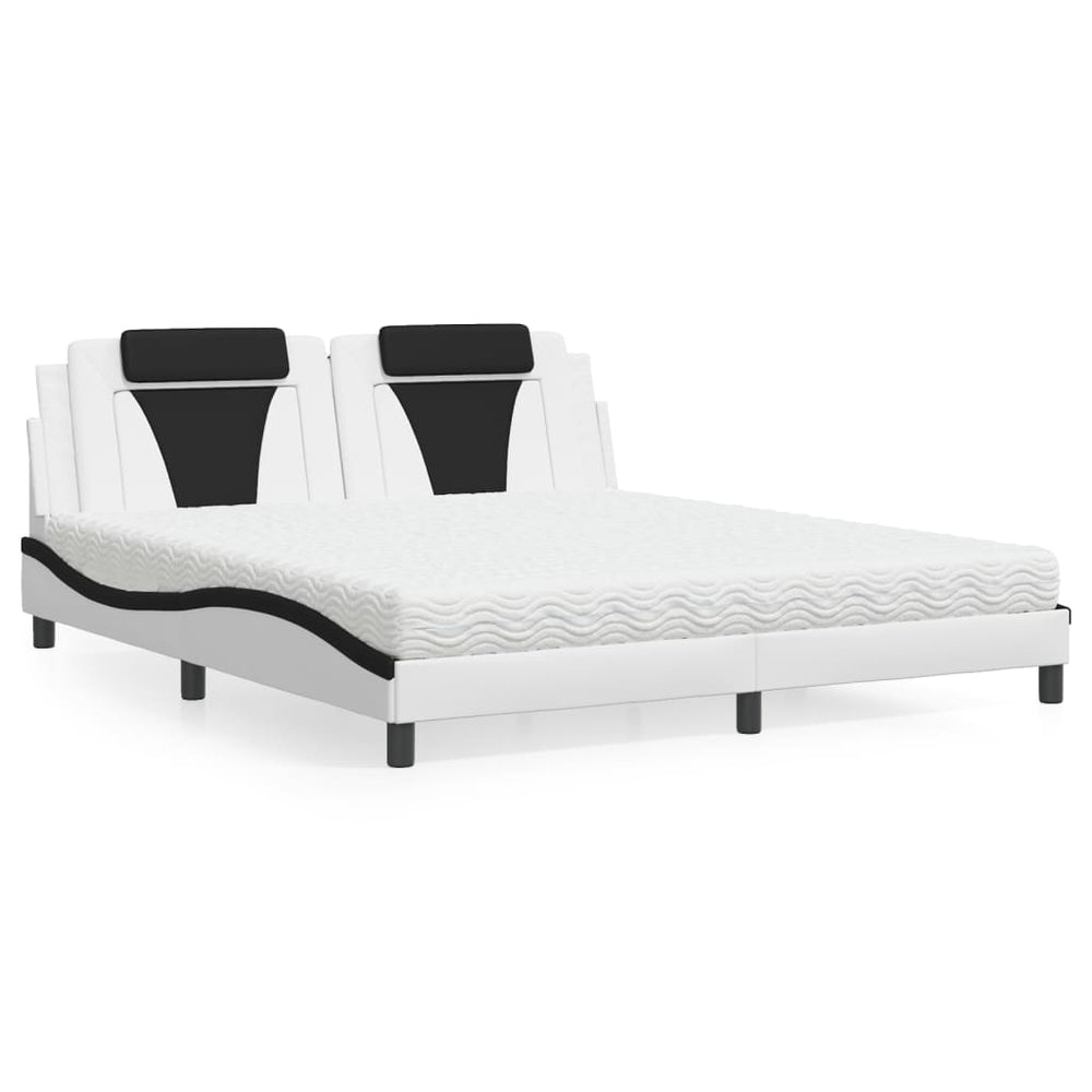 Bett Viana mit Matratze 180x200 cm Kunstleder