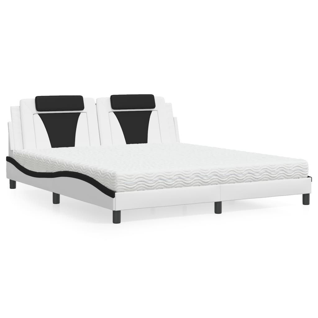 Bett Viana mit Matratze 180x200 cm Kunstleder