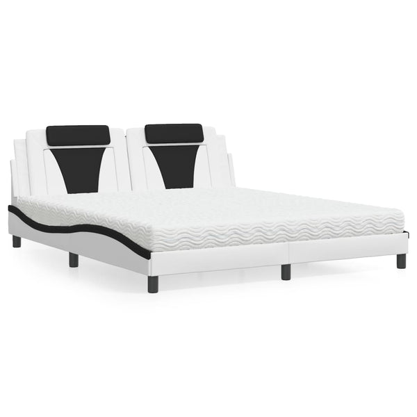 Bett Viana mit Matratze 180x200 cm Kunstleder
