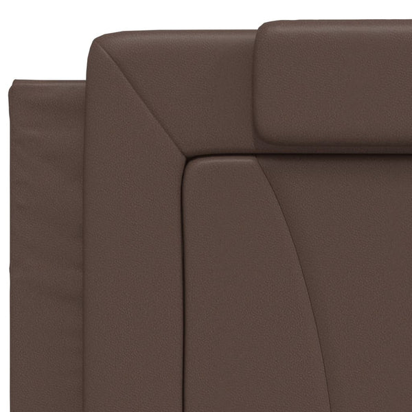 Bett Viana mit Matratze 200x200 cm Braun
