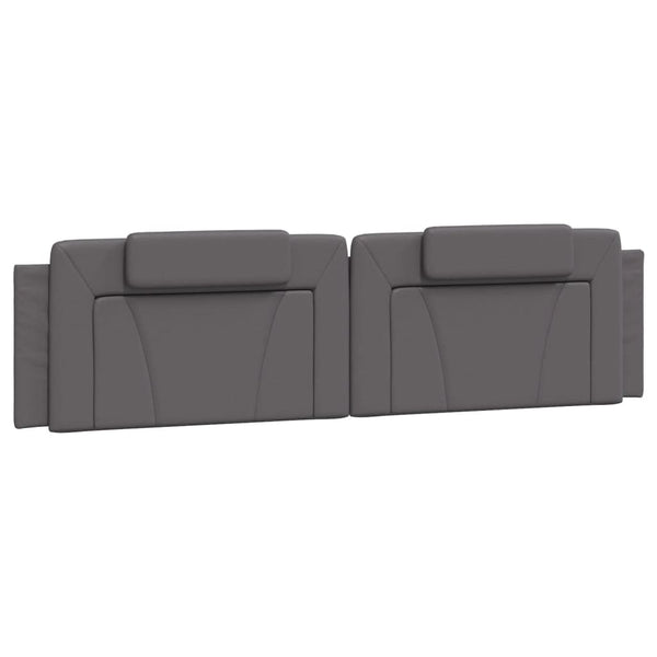 Bett Viana mit Matratze Grau 200x200 cm