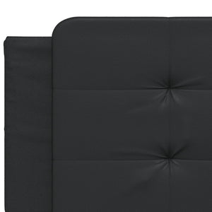 Bett mit Matratze Zadar Schwarz 160x200 cm