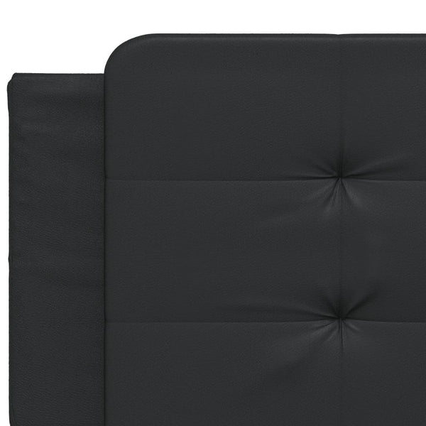 Bett mit Matratze Zadar Schwarz 160x200 cm