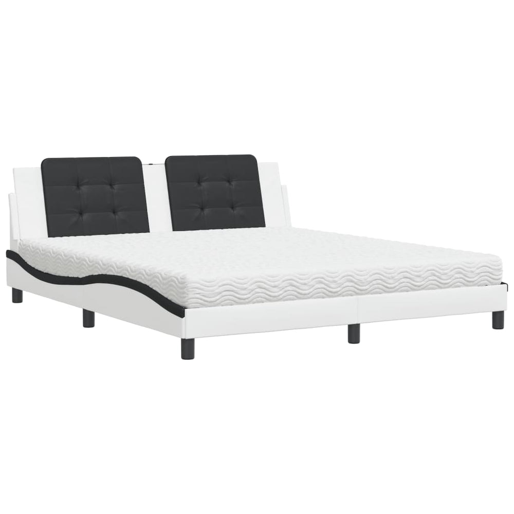 Bett mit Matratze Zadar 180x200 cm Kunstleder