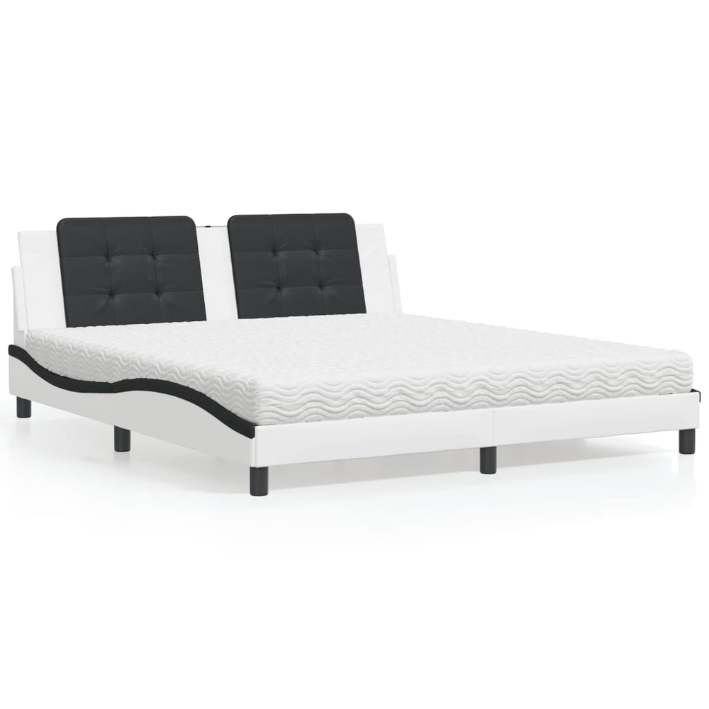 Bett mit Matratze Zadar 180x200 cm Kunstleder