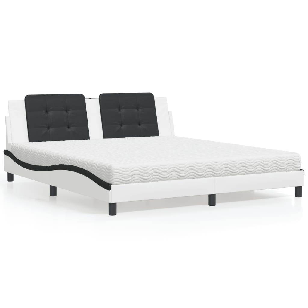 Bett mit Matratze Zadar 180x200 cm Kunstleder