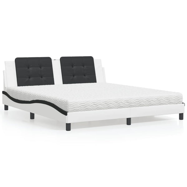 Bett mit Matratze Zadar 180x200 cm Kunstleder