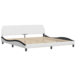 Bett mit Matratze Zadar 200x200 cm Kunstleder