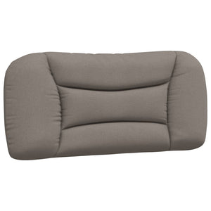 Bettgestell mit LED Taupe 90x190 cm