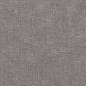 Bettgestell mit LED Taupe 90x200 cm