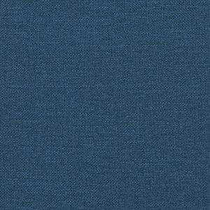 Bettgestell mit LED 90x200 cm Blau