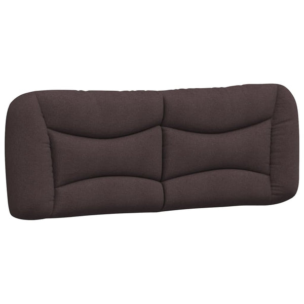 Bettgestell Dunkelbraun 140x190 cm mit LED
