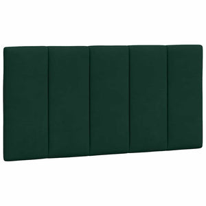 Bettgestell Hanko Dunkelgrün 100x200 cm mit LED