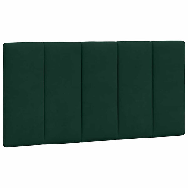 Bettgestell Hanko Dunkelgrün 100x200 cm mit LED