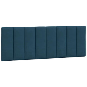 Bettgestell Hanko Blau 120x200 cm mit LED