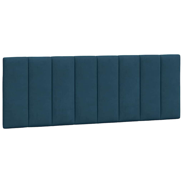 Bettgestell Hanko Blau 120x200 cm mit LED