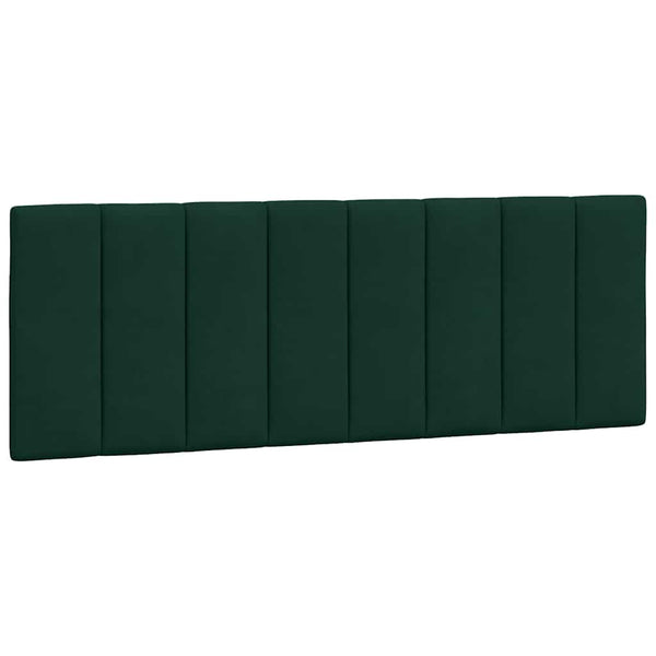 Bettgestell Hanko mit LED Dunkelgrün 140x200 cm