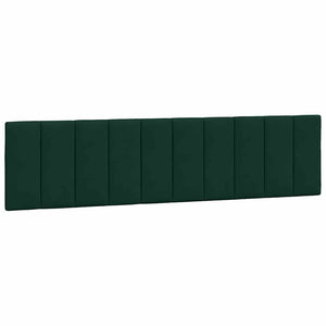 Bettgestell Dunkelgrün 200x200 cm mit LED Samt