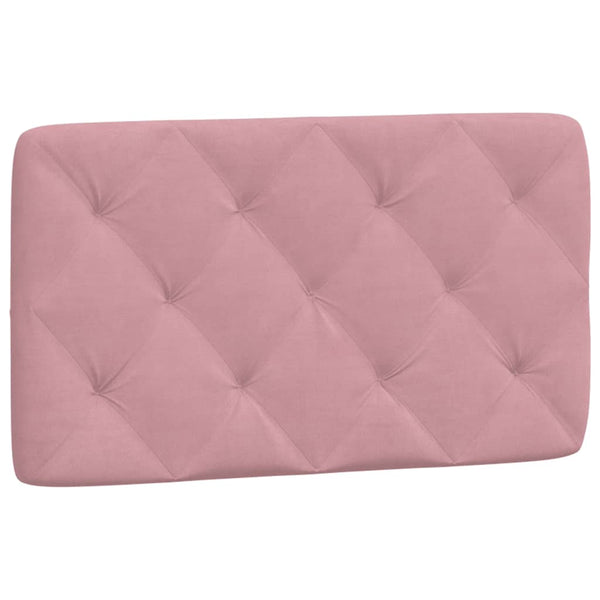 Bettgestell Rosa mit LED 90x190 cm Samt
