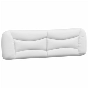 vidaXL Cadre de lit avec LED sans matelas « Hvar » Noir et blanc 180x200 cm