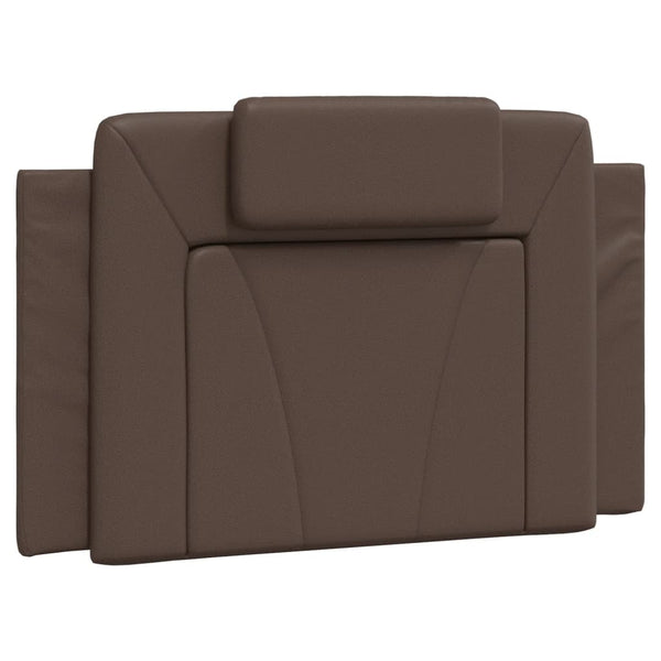 vidaXL Cadre de lit « Viana » avec LED sans matelas Marron 80x200 cm