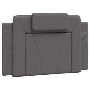 Bettgestell Viana Grau 80x200 cm mit LED