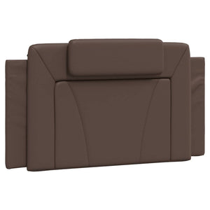 vidaXL Cadre de lit "Viana" avec LED sans matelas Marron 100x200 cm