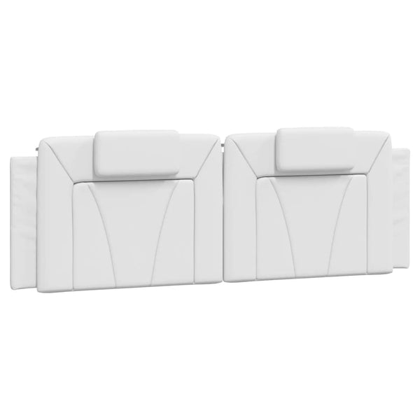 vidaXL Cadre de lit "Viana" avec LED sans matelas Blanc 160x200 cm