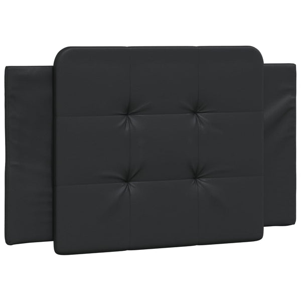 Bettgestell mit LED Schwarz 80x200 cm