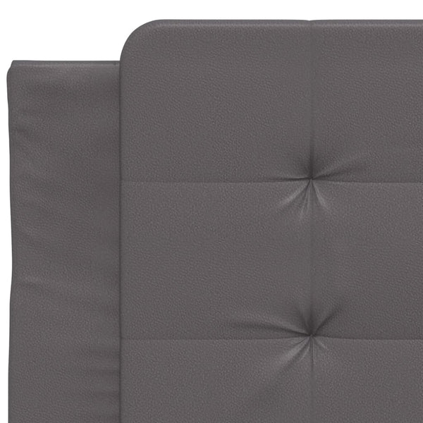 Bettgestell Grau mit LED 80x200 cm