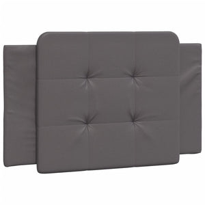 Bettgestell mit LED Grau 90x190 cm